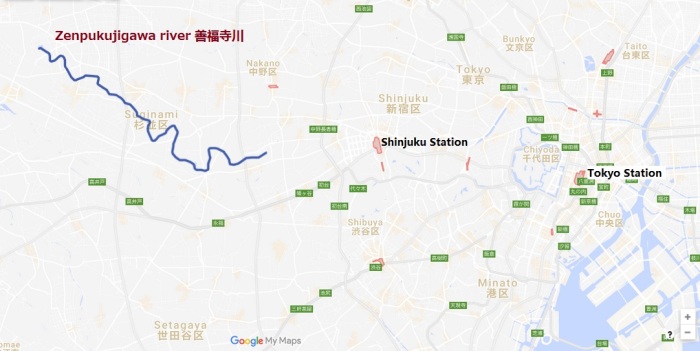 zenpukujigawa-river-tokyo-river-map-japam